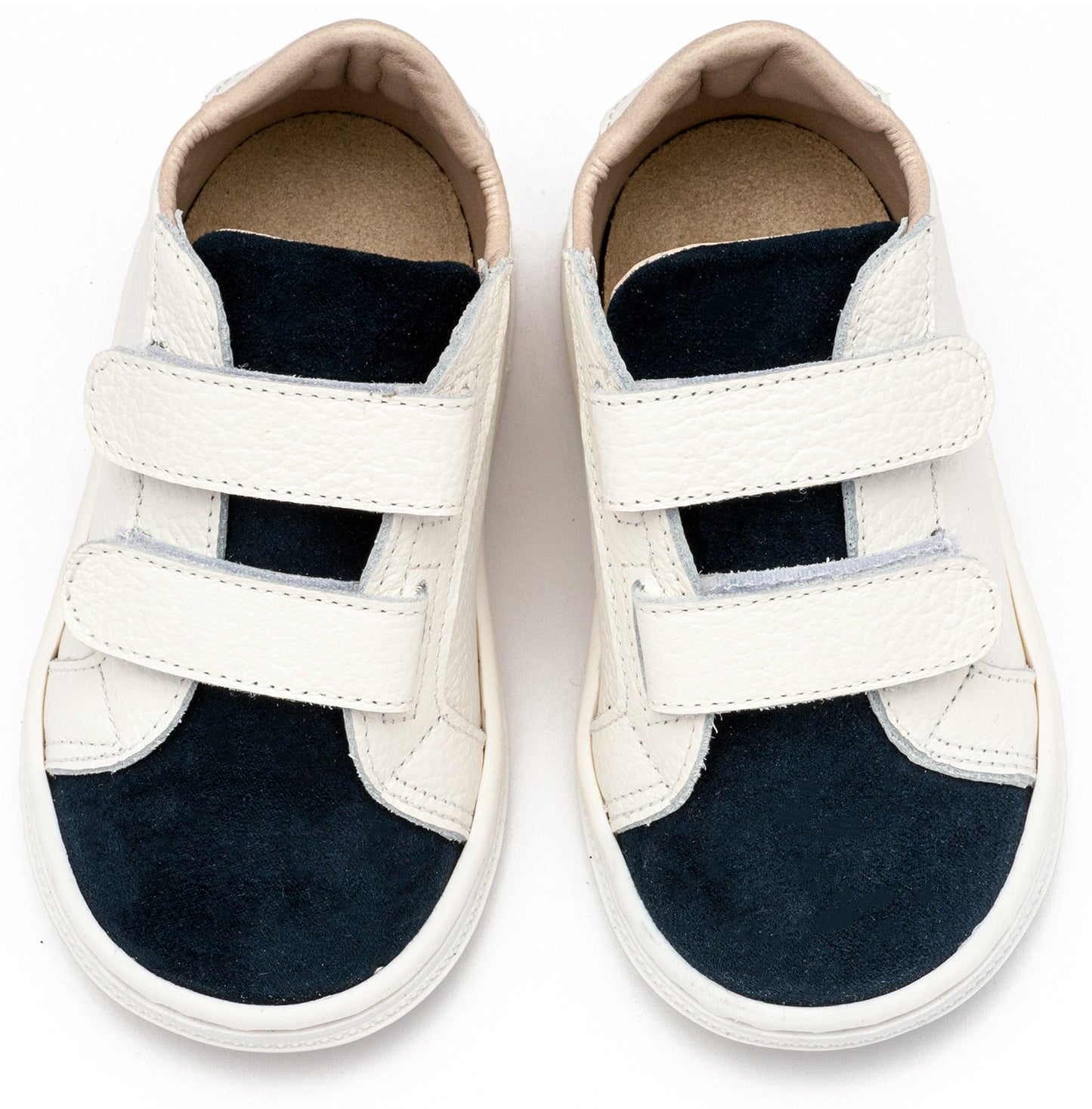 Σνίκερ με Μπαρέτα Χρατς Λευκό Μπλε - The4kins baby brand