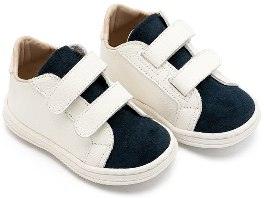 Σνίκερ με Μπαρέτα Χρατς Λευκό Μπλε - The4kins baby brand