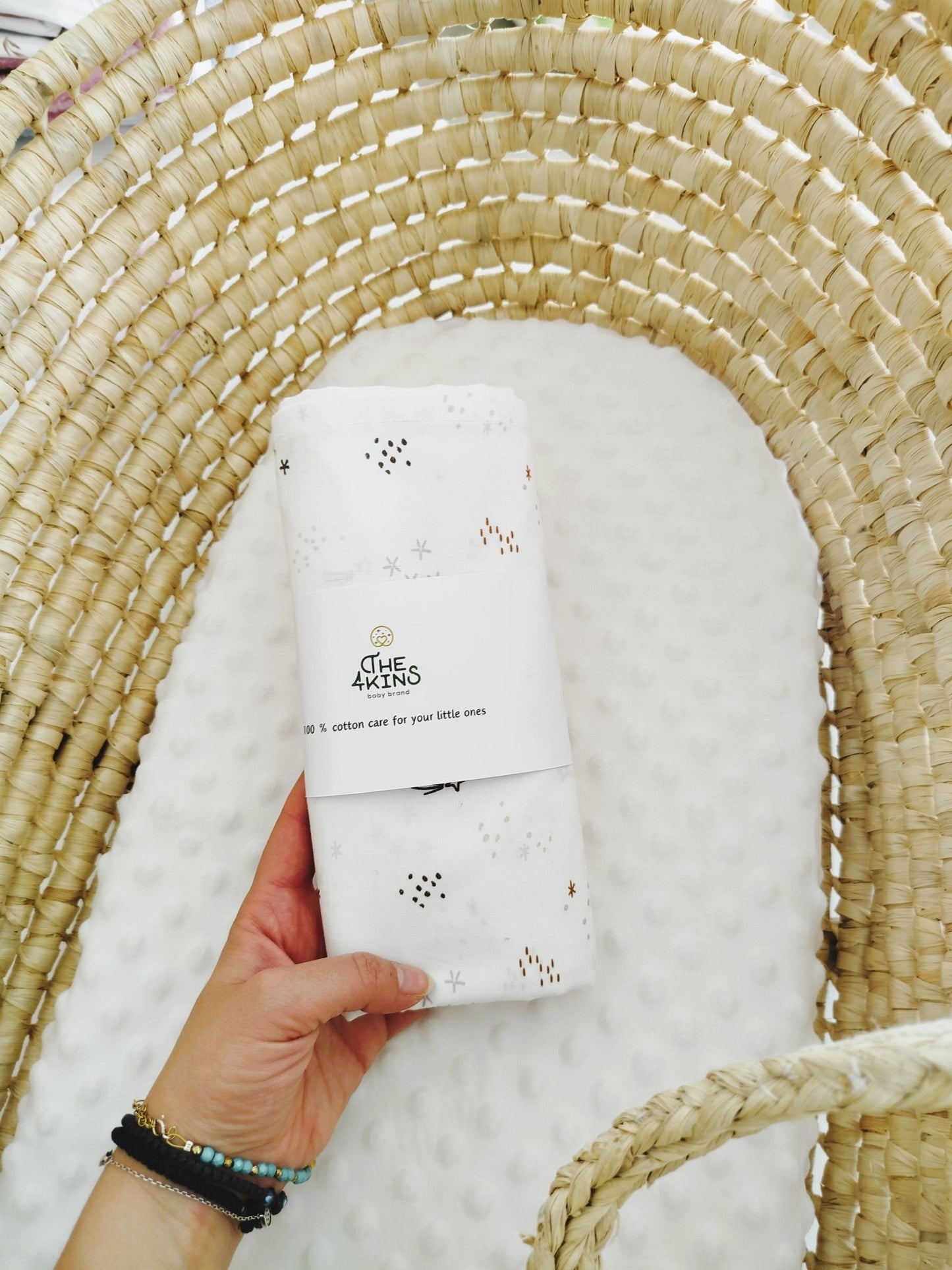 Starry Night Σεντόνι - The4kins baby brand