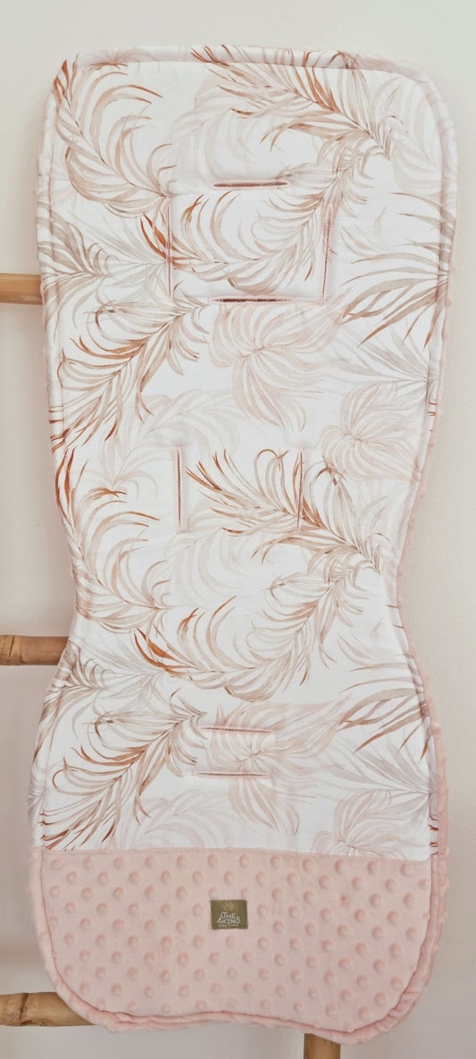 Summer Breeze Κάλυμμα Καροτσιού in pink - The4kins baby brand