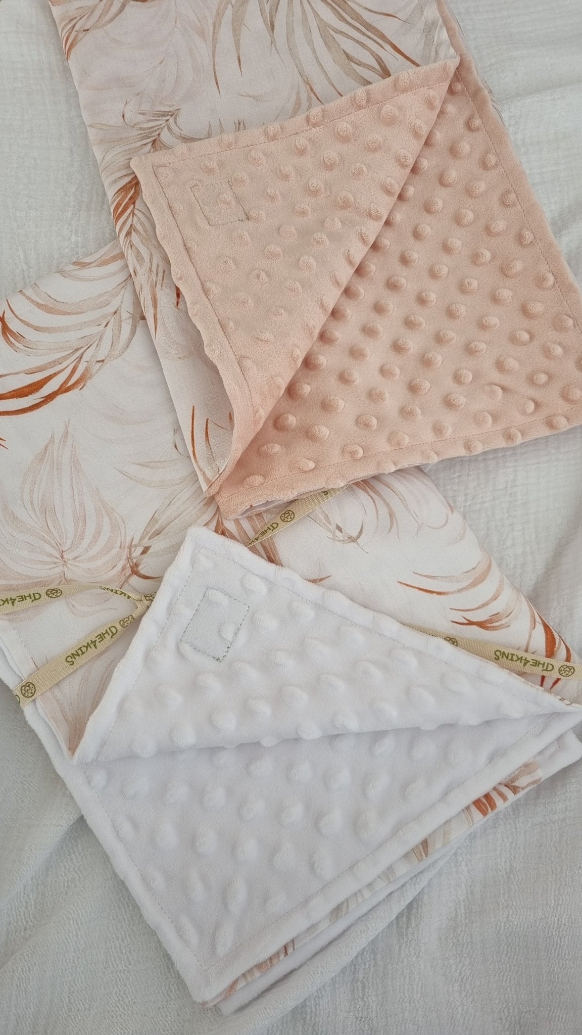 Summer Breeze Minky κουβερτούλα - The4kins baby brand