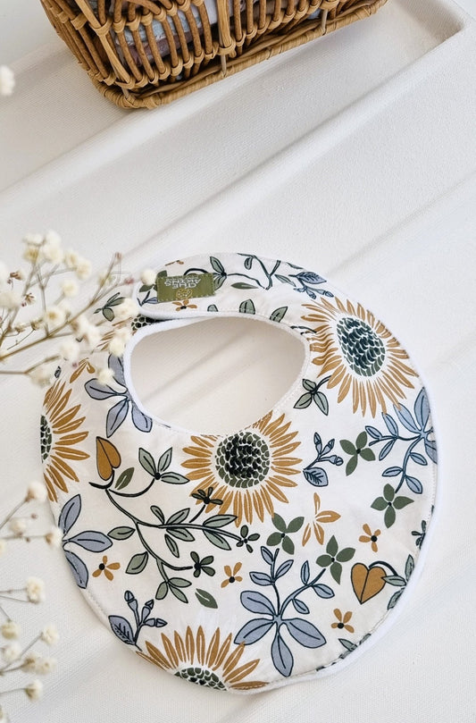 Sunflower Αδιάβροχη Σαλιάρα - The4kins baby brand