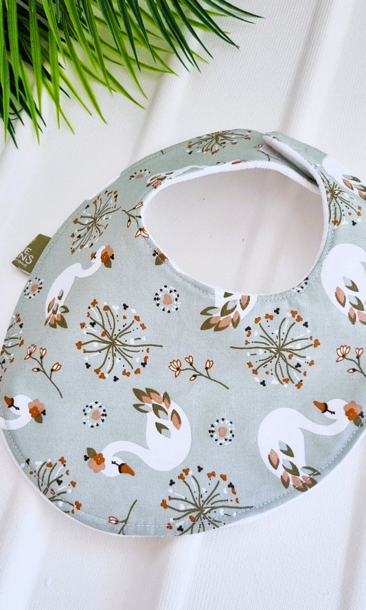 Swan Lake Αδιάβροχη Σαλιάρα - The4kins baby brand