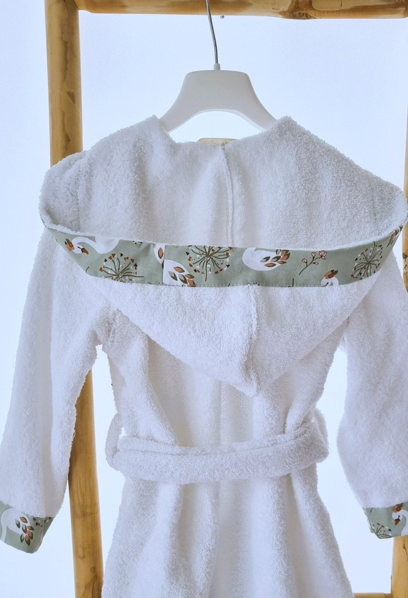 Swan lake Μπουρνούζι - The4kins baby brand