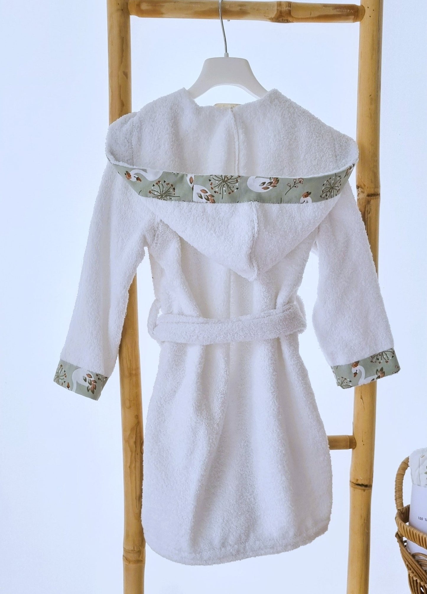 Swan lake Μπουρνούζι - The4kins baby brand