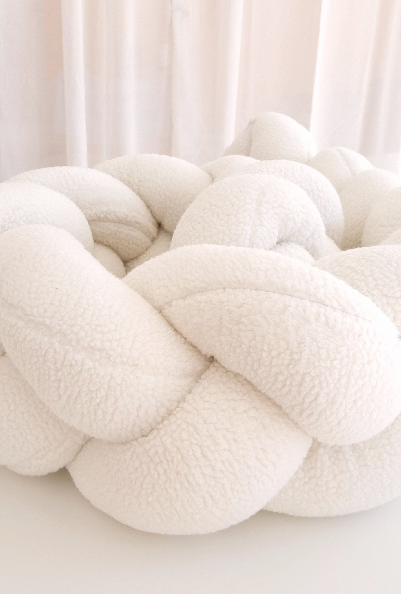 Teddy Πλεξούδα Braided Cot Bumper - The4kins baby brand