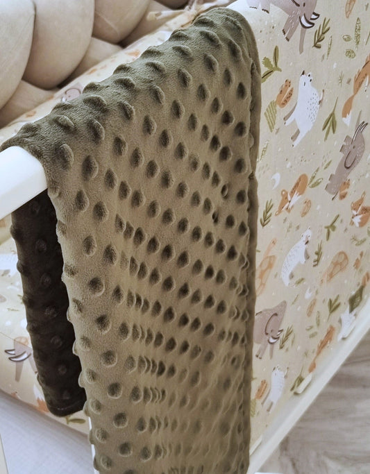 Woodland Wonders Minky Κουβερτούλα - The4kins baby brand