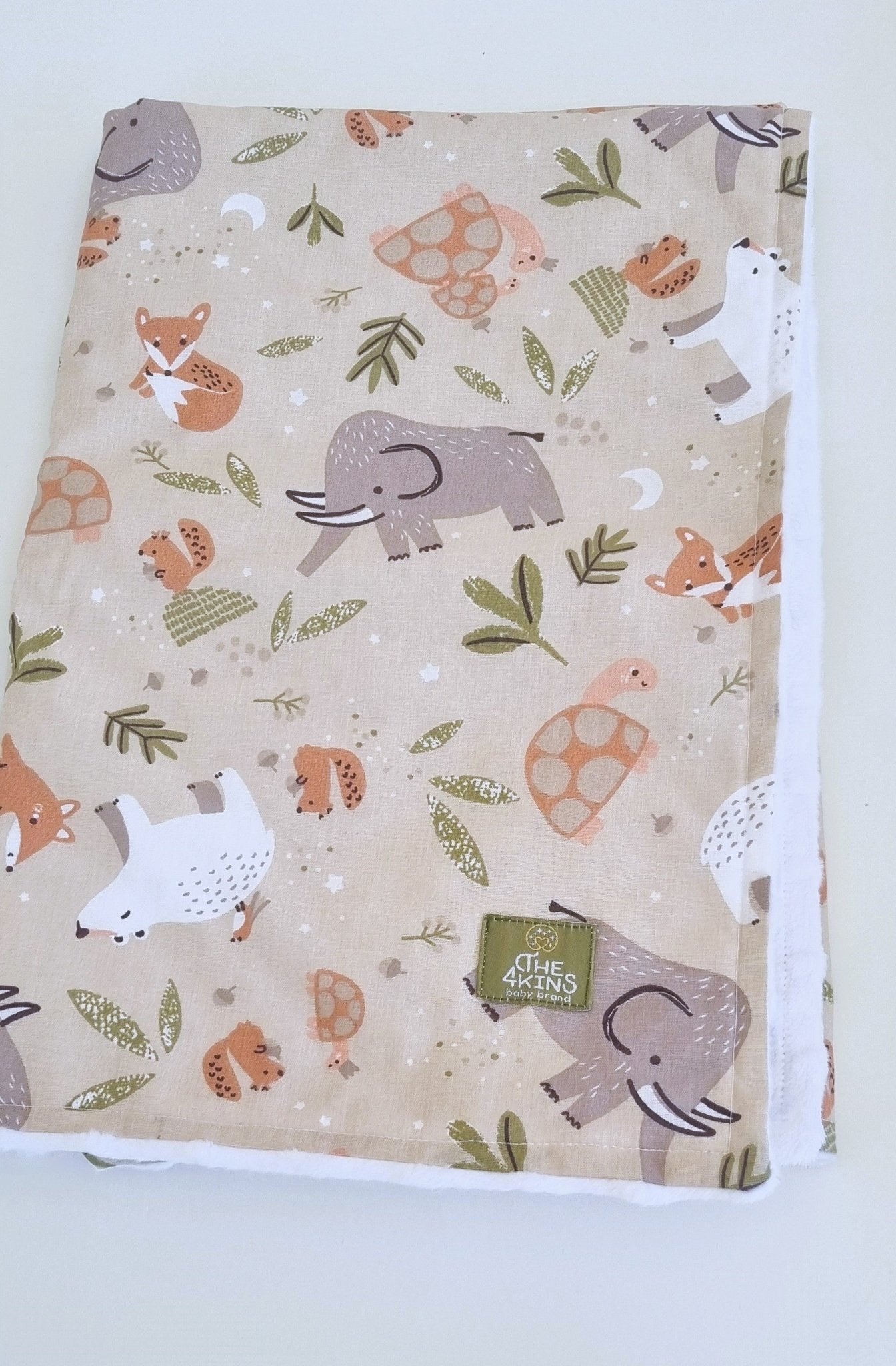 Woodland Wonders Minky Κουβερτούλα - The4kins baby brand