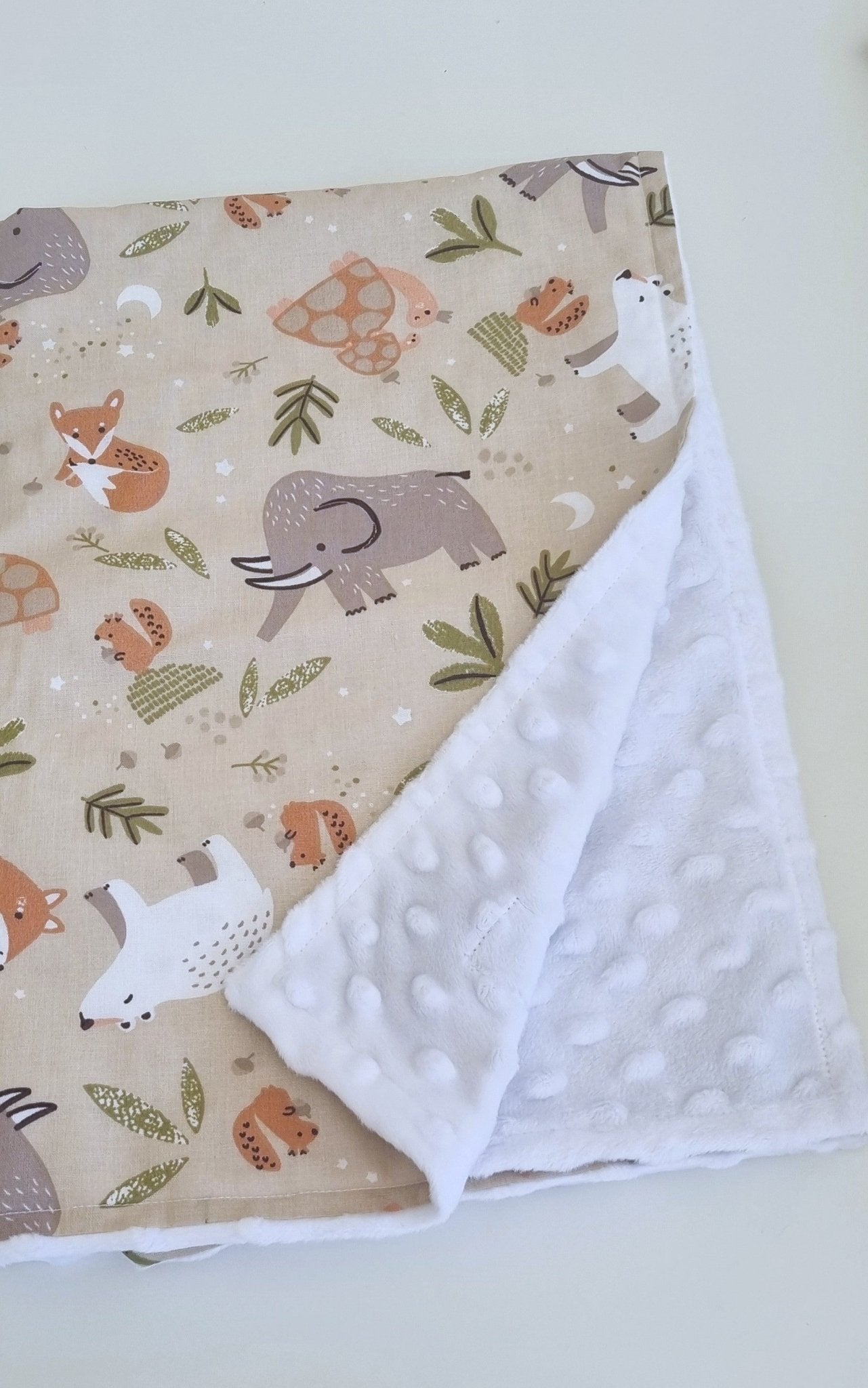 Woodland Wonders Minky Κουβερτούλα - The4kins baby brand