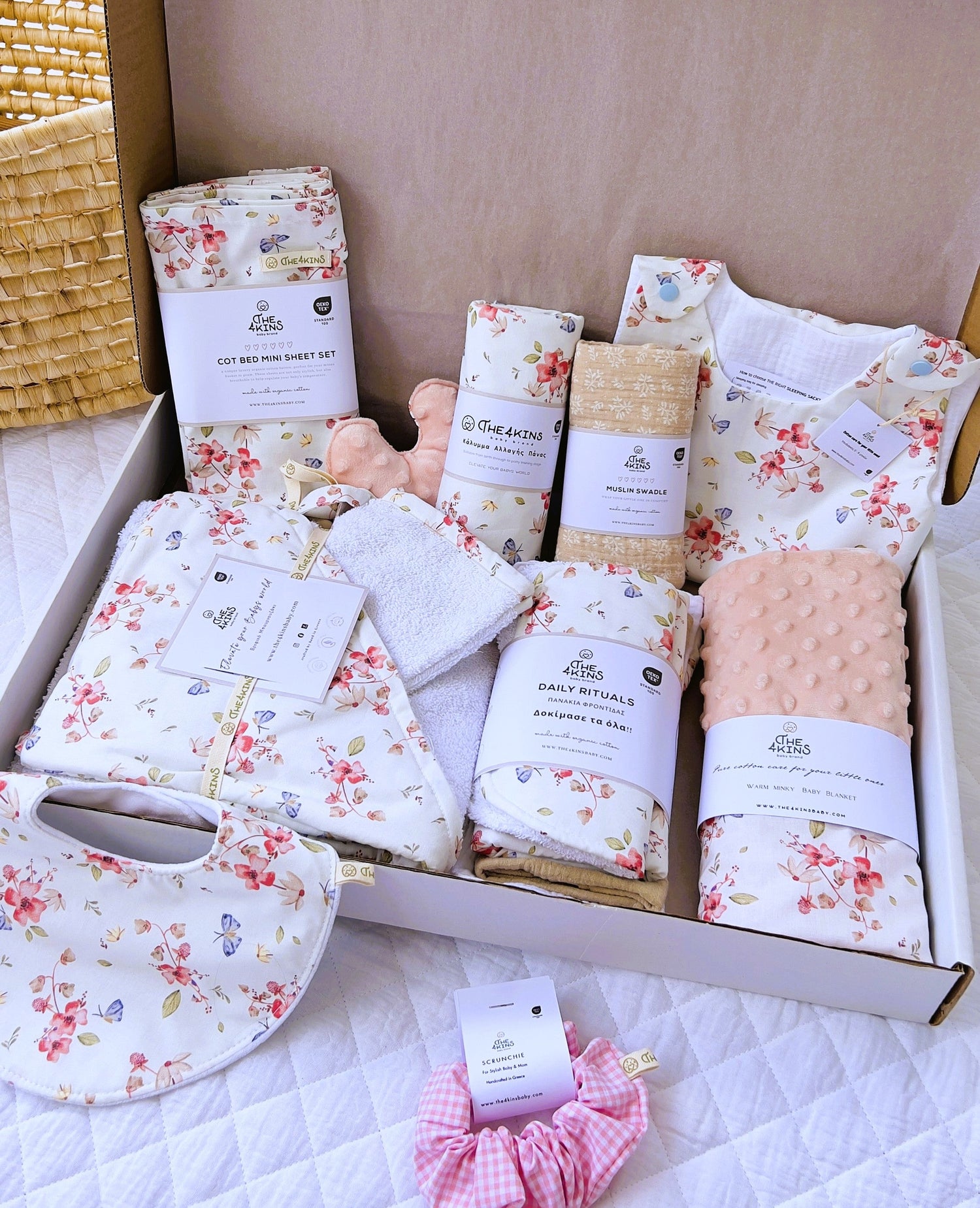 WELCOME BABY BOX - The4kins baby brand