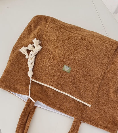 Midnight Bloom Beach bag