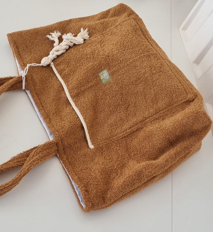Midnight Bloom Beach bag