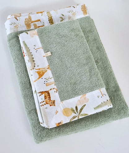 Savannah Σετ Πετσέτες in Sage
