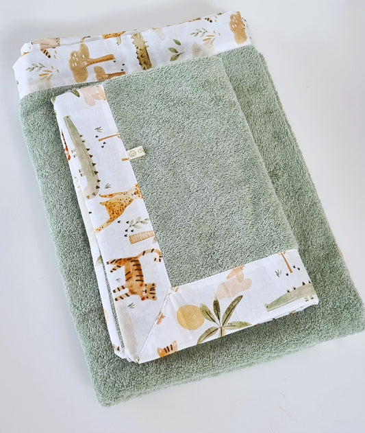 Savannah Σετ Πετσέτες in Sage