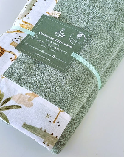Savannah Σετ Πετσέτες in Sage