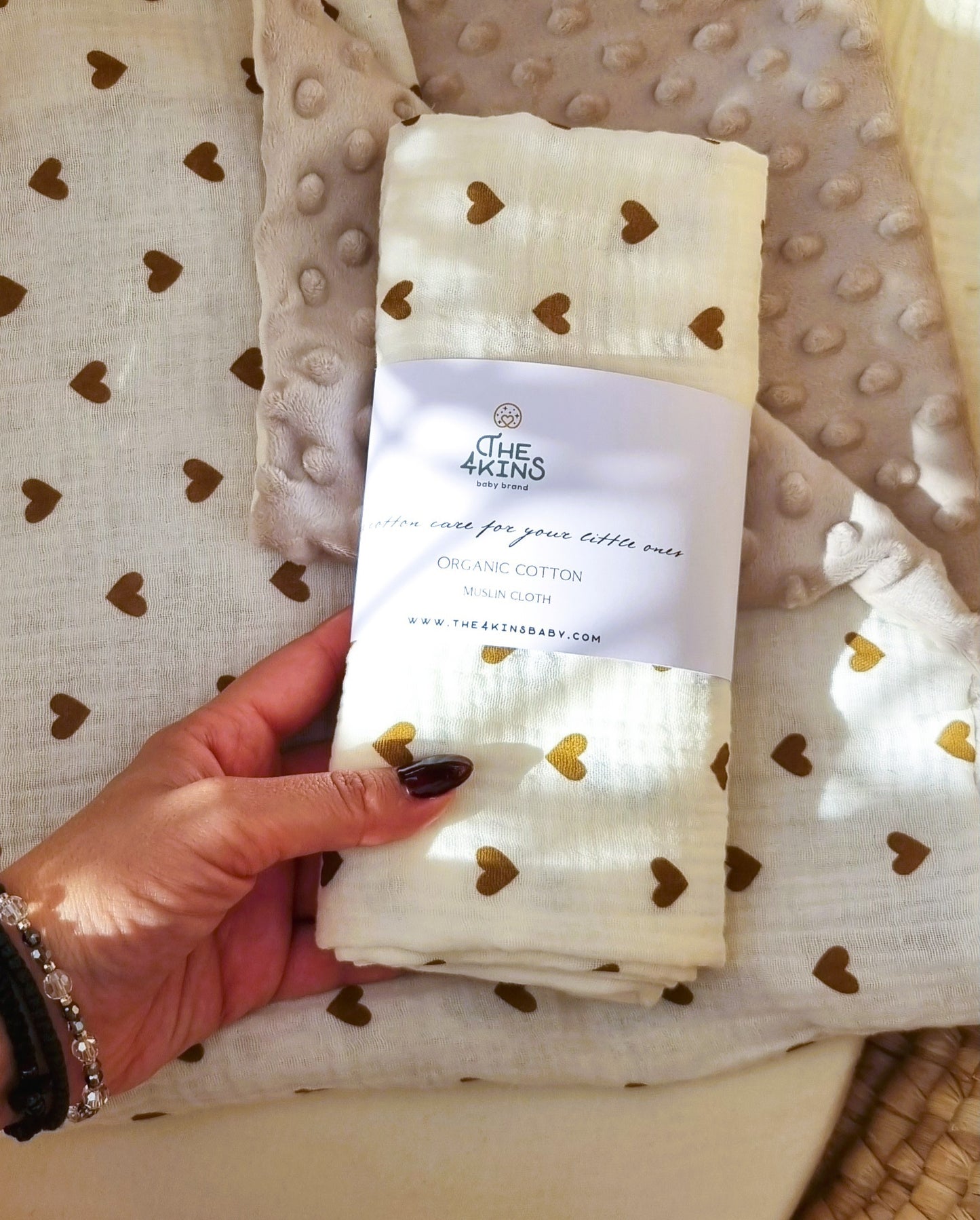 Hearts Πάνα Αγκαλιάς/Μουσελίνα