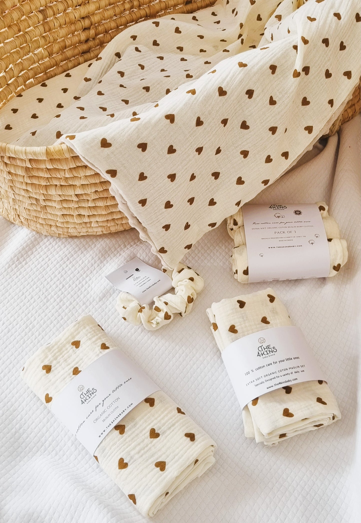 Hearts Πάνα Αγκαλιάς/Μουσελίνα