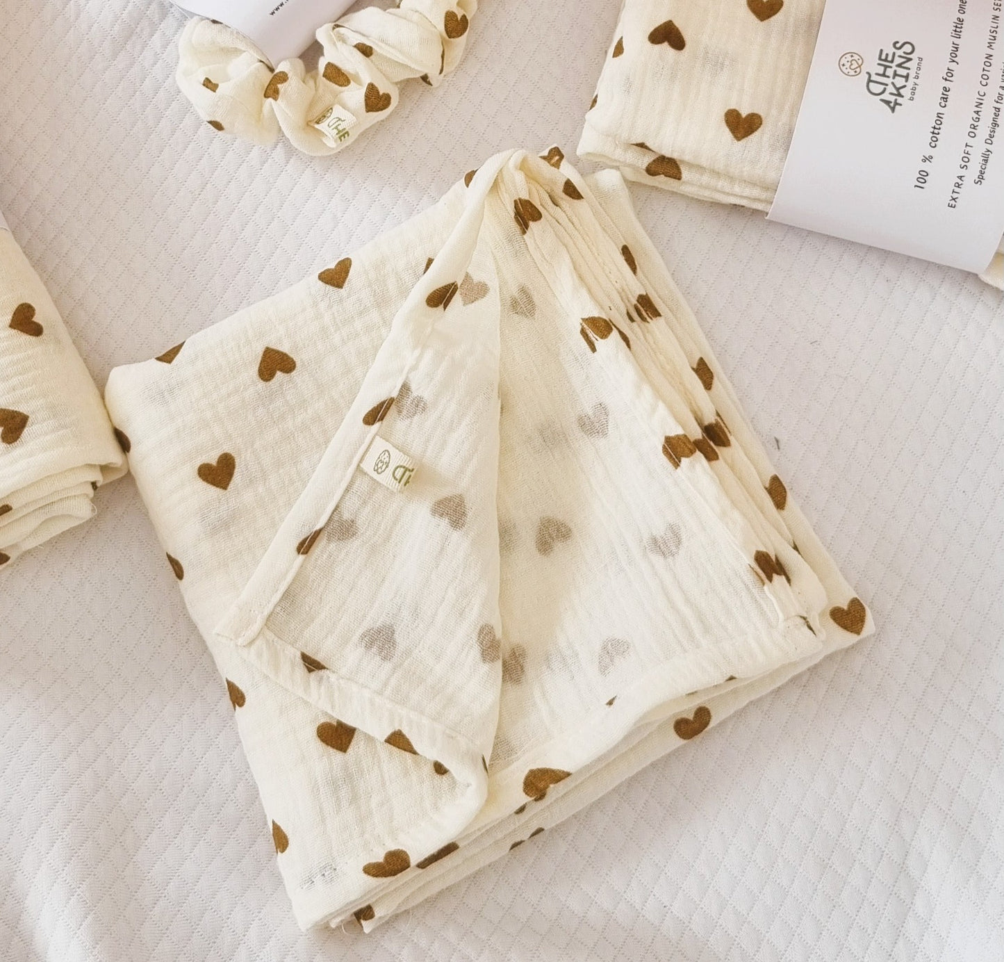 Hearts Πάνα Αγκαλιάς/Μουσελίνα