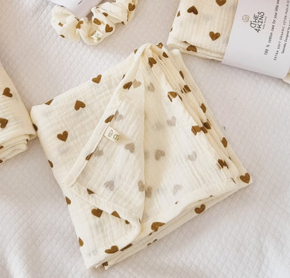 Hearts Πάνα Αγκαλιάς/Μουσελίνα