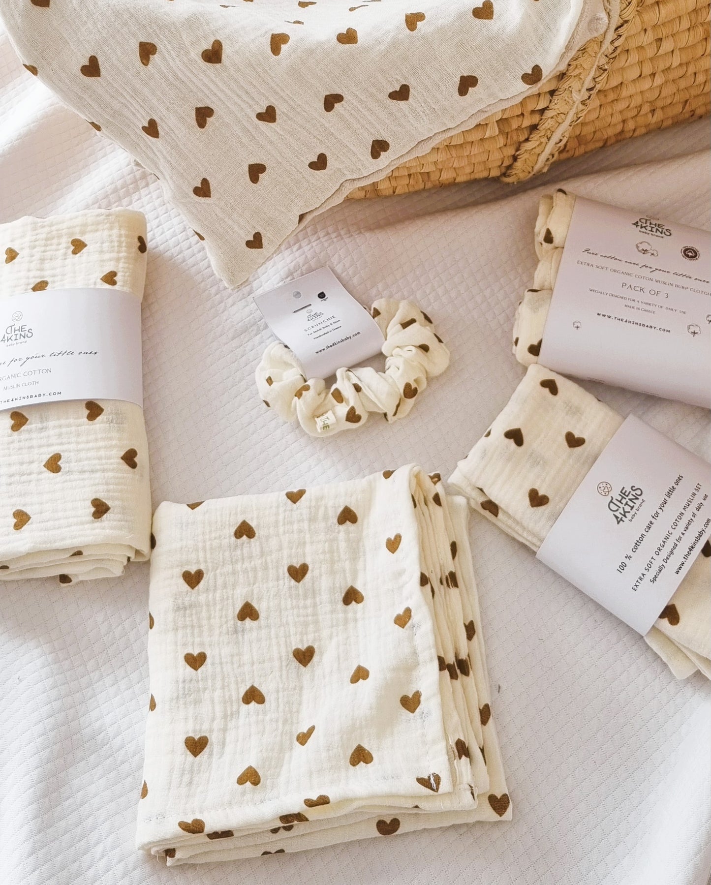 Hearts Πάνα Αγκαλιάς/Μουσελίνα