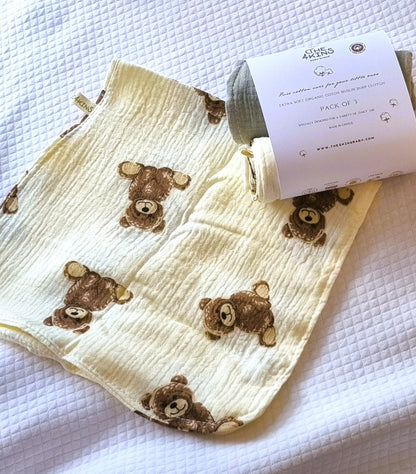 Teddy Σετ Πανάκια Μουσελίνας XXL - Burp Cloth