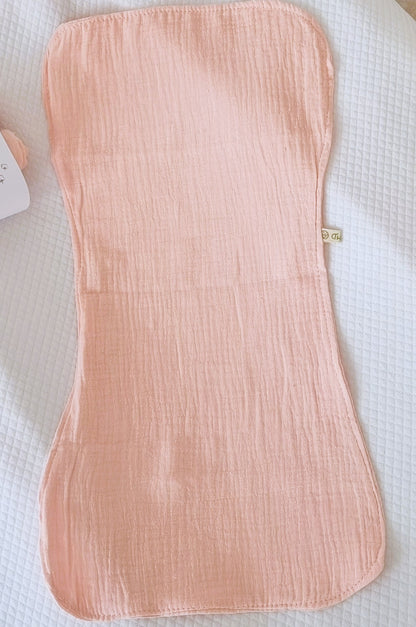 Σετ Πανάκια Μουσελίνας XXL - Burp Cloth Pink
