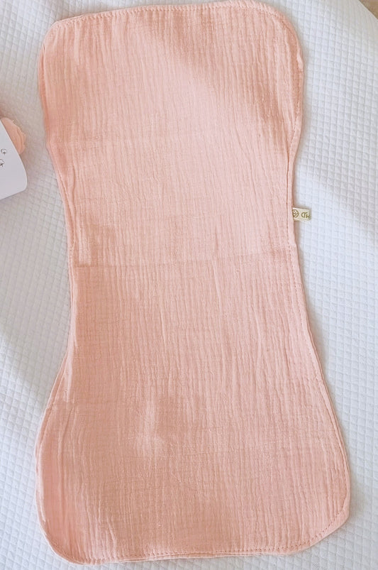 Σετ Πανάκια Μουσελίνας XXL - Burp Cloth Pink