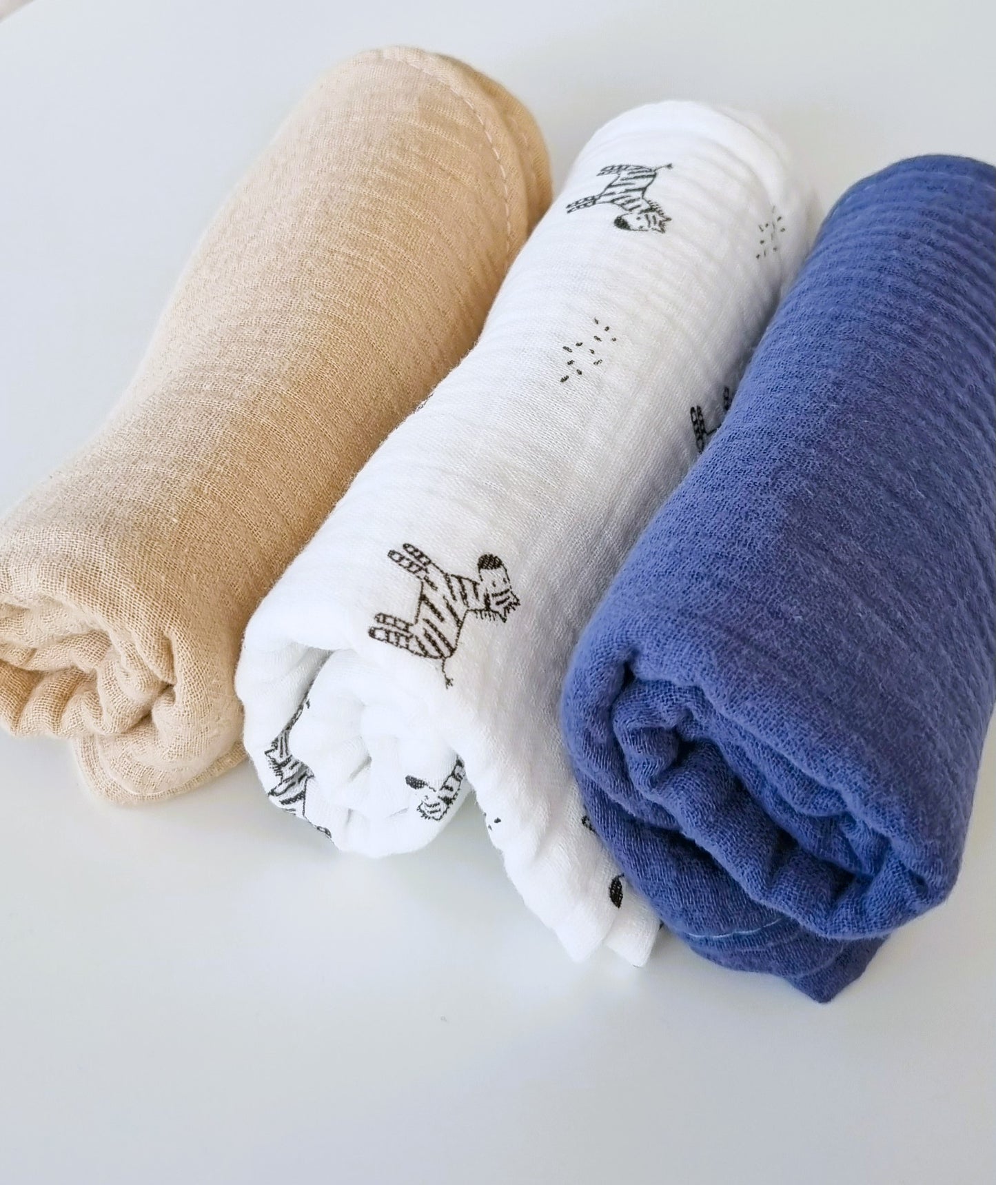 Σετ Πανάκια Μουσελίνας XXL - Burp Cloth Zebra combo