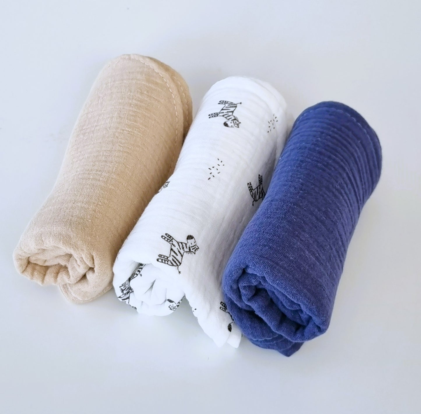 Σετ Πανάκια Μουσελίνας XXL - Burp Cloth Zebra combo