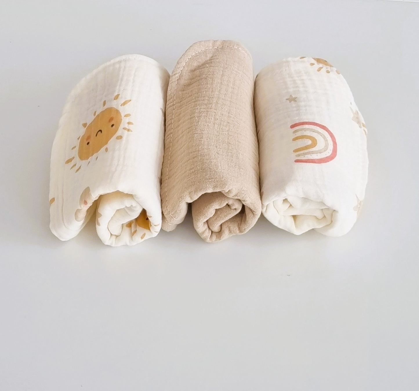 Σετ Πανάκια Μουσελίνας XXL - Burp Cloth Playful combo