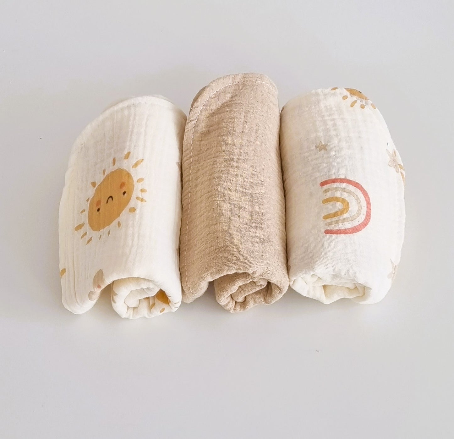 Σετ Πανάκια Μουσελίνας XXL - Burp Cloth Playful combo