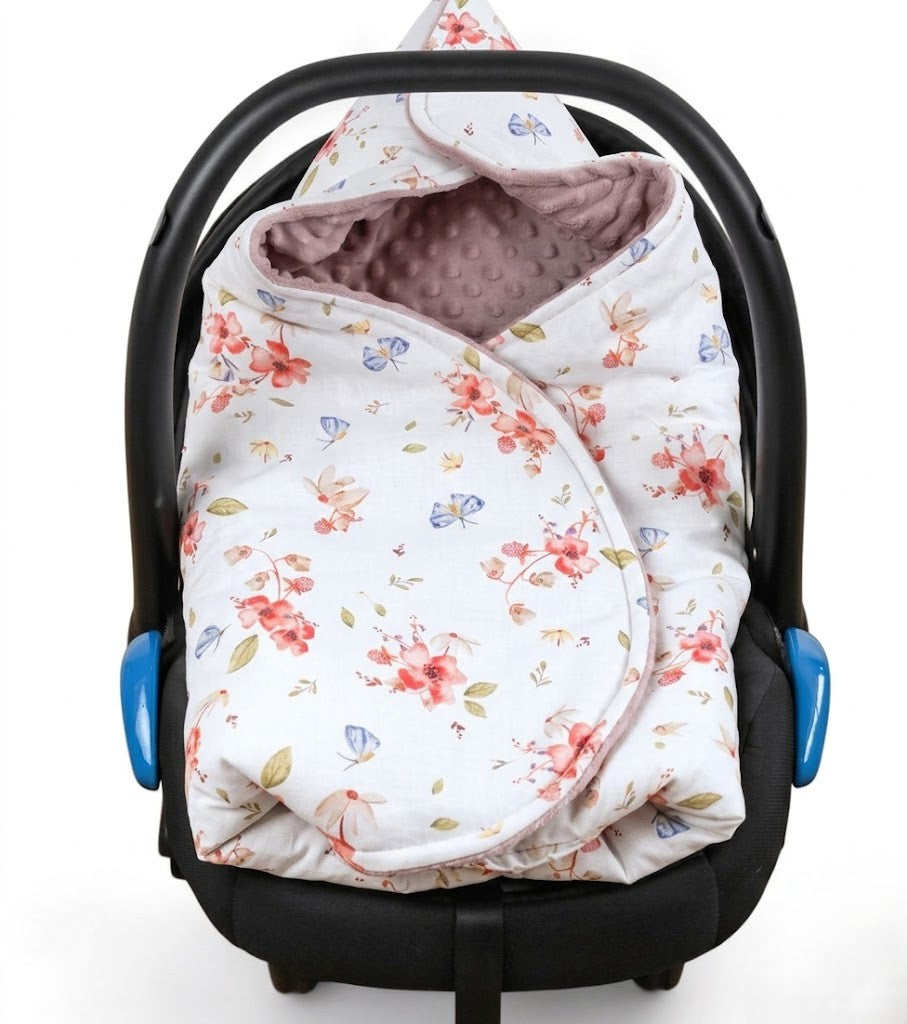 Car Seat Blanket English tea party