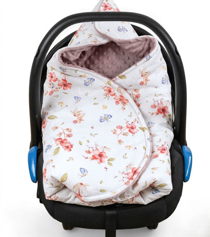 Car Seat Blanket English tea party