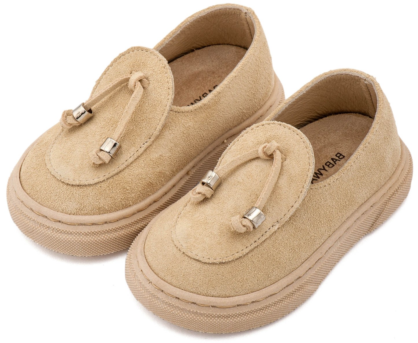 Loafer με Φουντάκια BW4307 Μπεζ