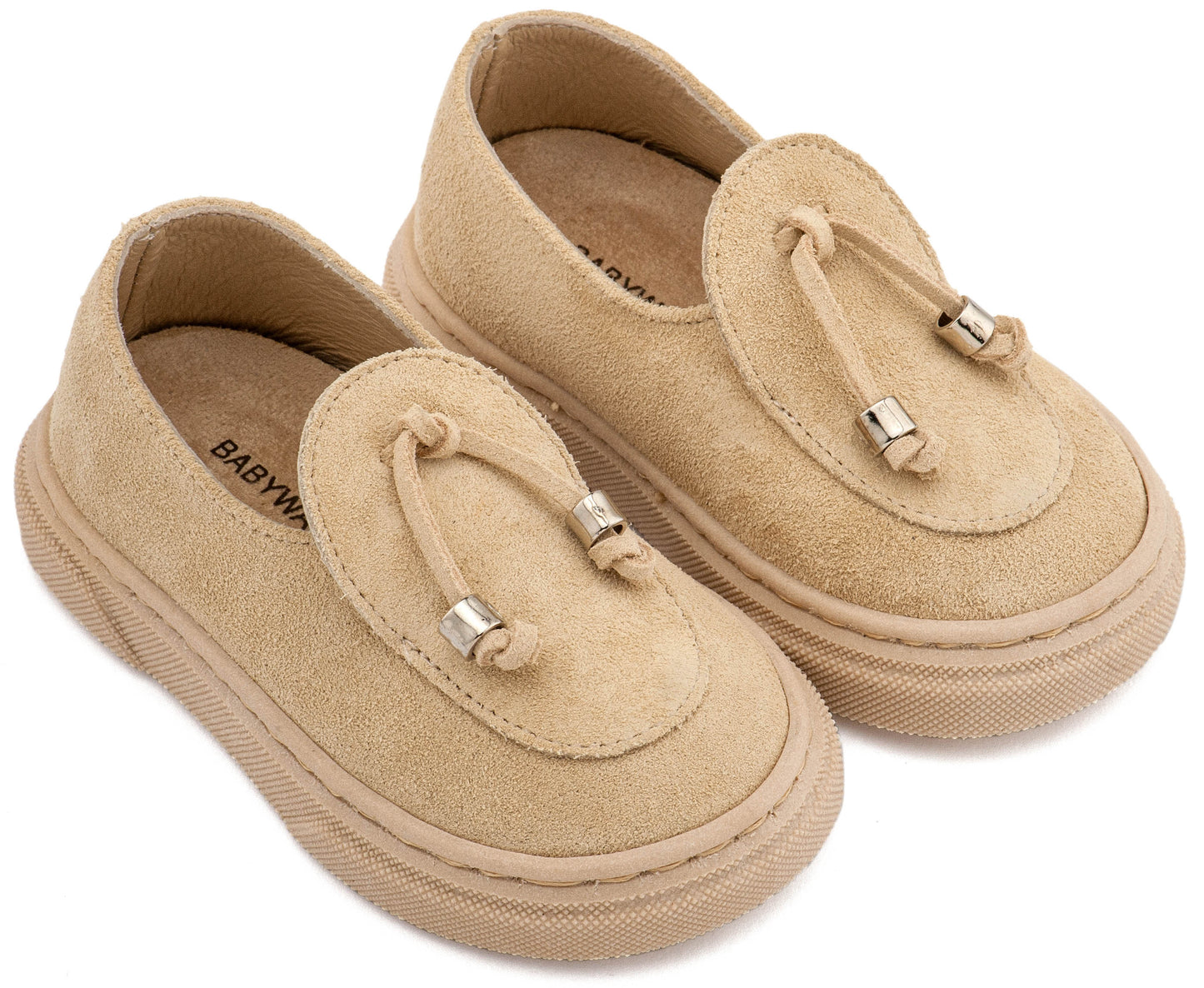 Loafer με Φουντάκια BW4307 Μπεζ