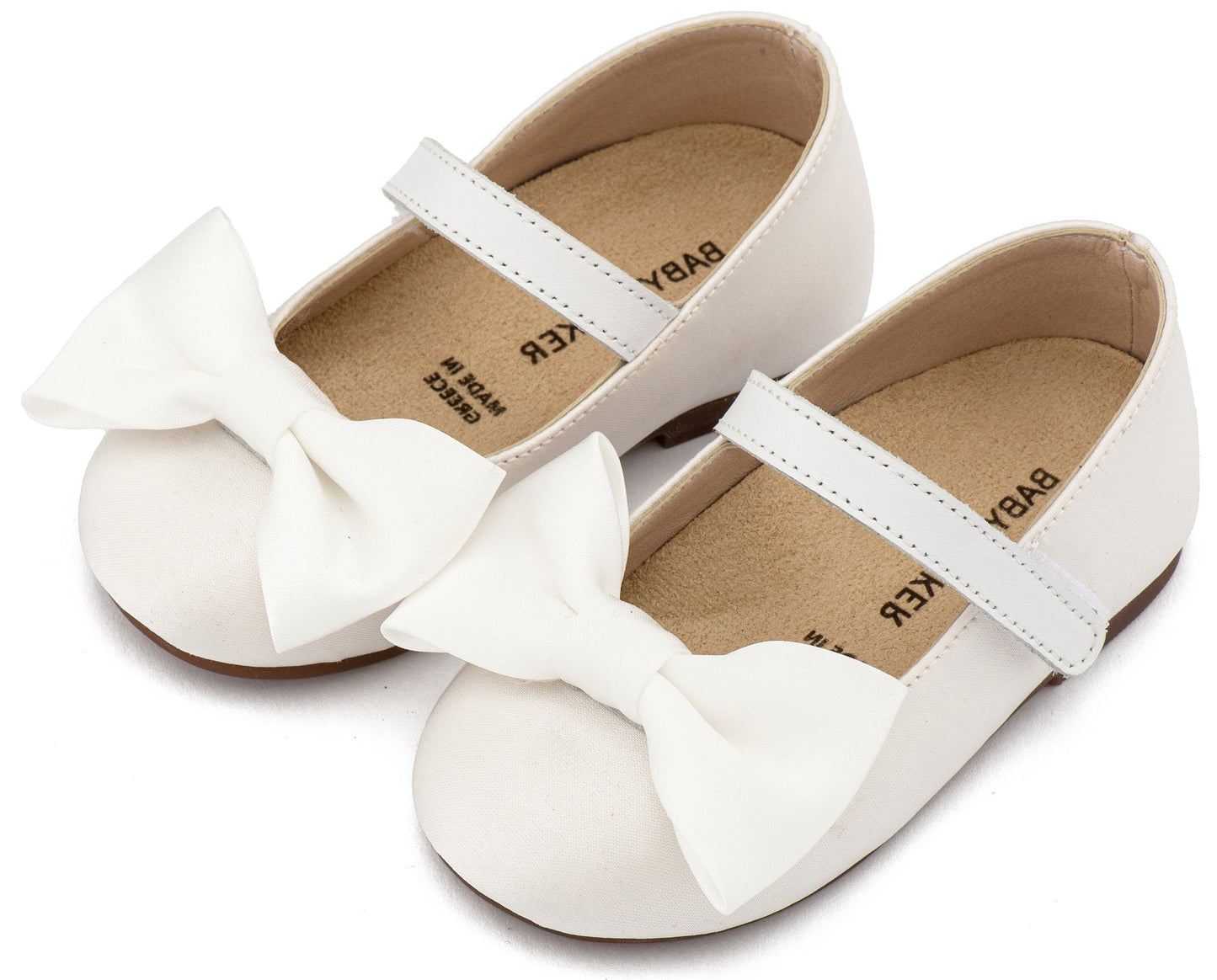 Γοβάκι Μονή Μπαρέτα με Σατέν Φιόγκο (white)