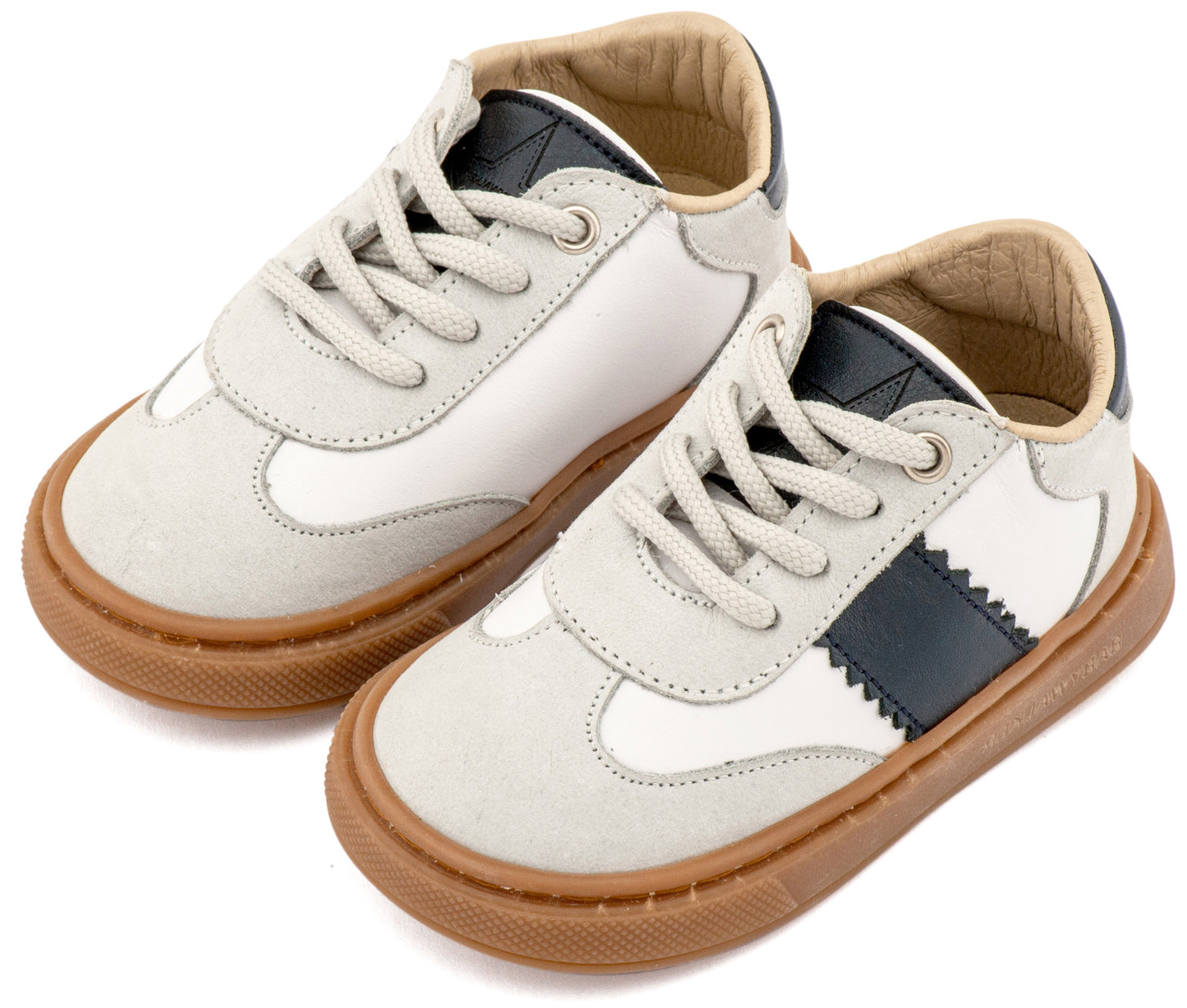 Δίχρωμο Δετά Sneaker EXC5309  Λευκό Μπλε