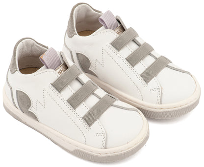 Sneaker Παντοφλέ με Λαστιχάκια EXC8005 Λευκό Γκρι