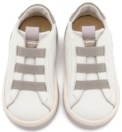 Sneaker Παντοφλέ με Λαστιχάκια EXC8005 Λευκό Γκρι
