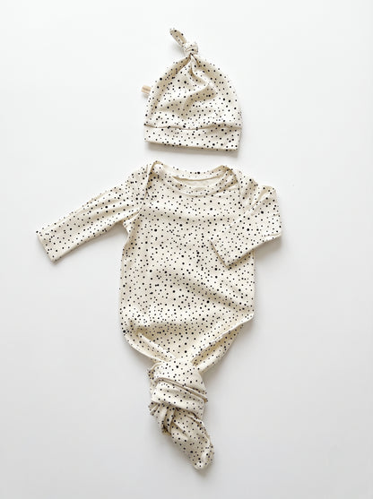 Baby Gown Dots- Βρεφικό Φορμάκι Ύπνου