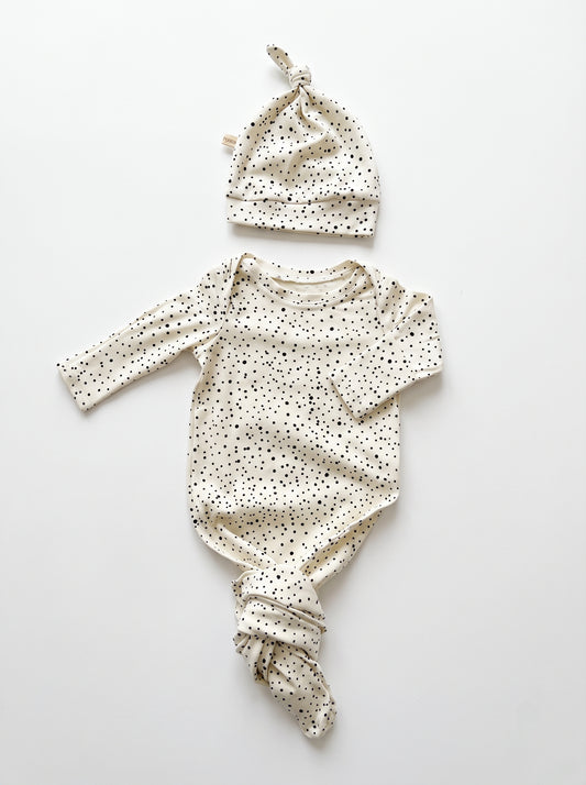 Baby Gown Dots- Βρεφικό Φορμάκι Ύπνου