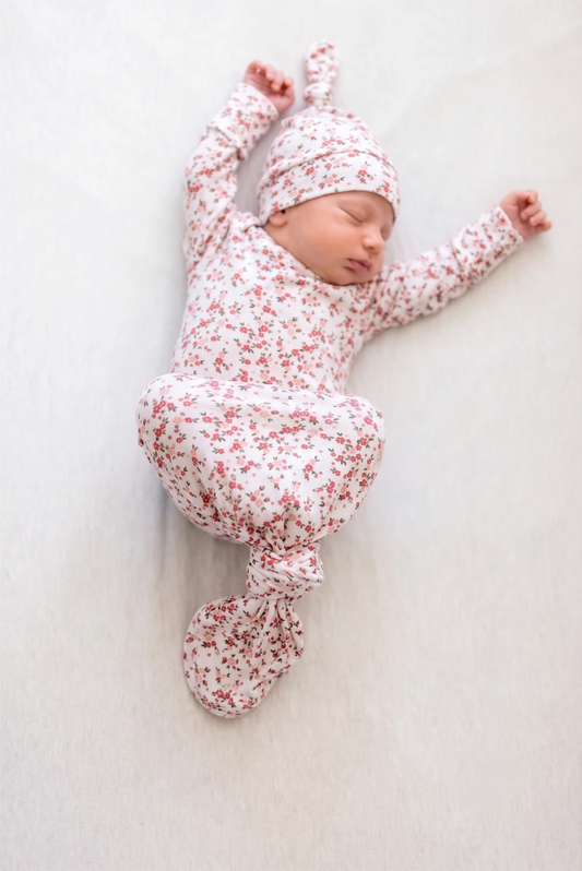 Baby Gown Floral- Βρεφικό Φορμάκι Ύπνου-  My First Organics