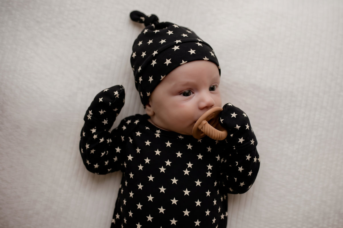 Black Stars - Βρεφικό Φορμάκι Ύπνου Baby gown