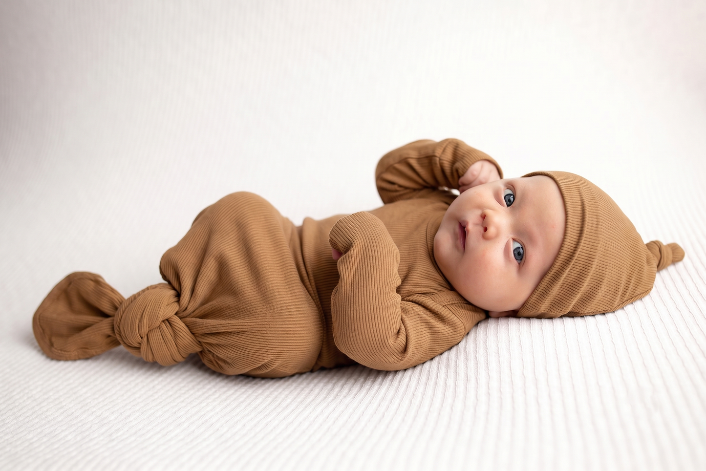 Baby Gown Caramel- Βρεφικό Φορμάκι Ύπνου-  My First Organics
