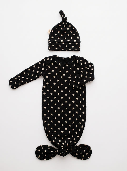 Black Stars - Βρεφικό Φορμάκι Ύπνου Baby gown