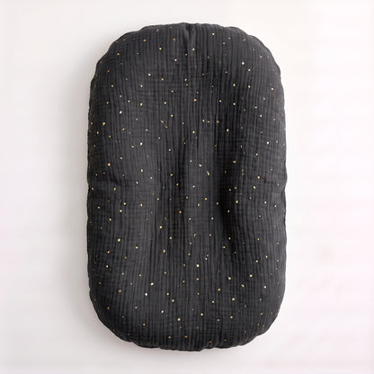 Αδιάβροχο Κάλυμμα για το Baby lounger Muslin Black