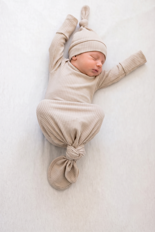 Baby Gown Natural- Βρεφικό Φορμάκι Ύπνου-  My First Organics