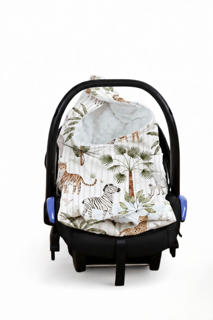 Car Seat Blanket jungle