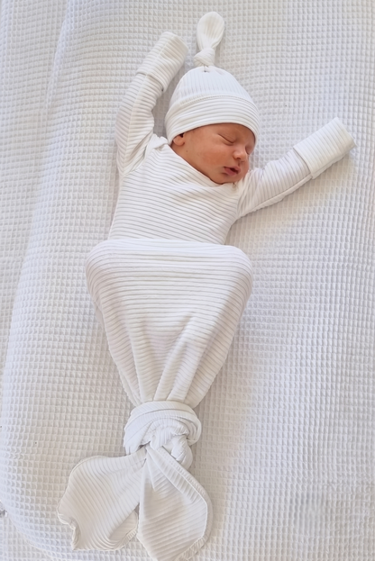 Baby Gown White- Βρεφικό Φορμάκι Ύπνου-  My First Organics
