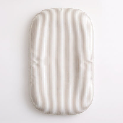 Αδιάβροχο Κάλυμμα για το Baby lounger Linen Beige stripes